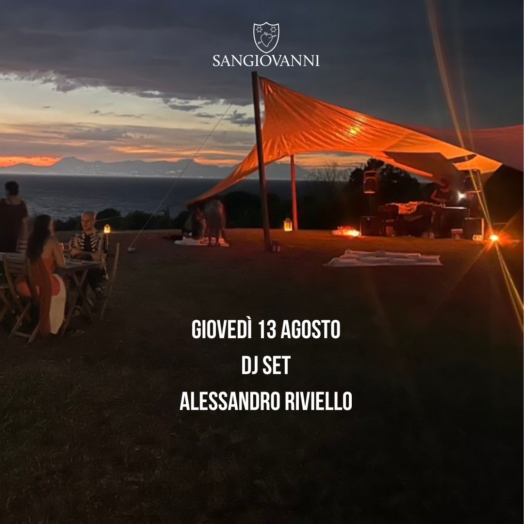 13 AGOSTO DJ SET ALESSANDRO RIVIELLO